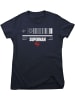 Superman Shirt "SUPERMAN Barcode Girly Tee" in Blau
