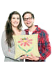 Mr. & Mrs. Panda Kuschelkissen Hummel Blume ohne Spruch in Gelb Pastell
