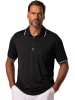 JP1880 Poloshirt in schwarz