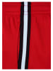 Urban Classics Mesh-Shorts in cityred/black/white