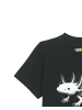 wat? Apparel T-Shirt Axolotl in Schwarz