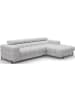 MF Design Fenro Recamiere Rechts in Grau -  (L) 181 x (B) 285 x (H) 93 cm