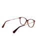 Max Mara Frauen Optische Fassungen Rund Rot