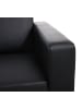 MCW 2er-Set 2er Sofa Moncalieri, Schwarz