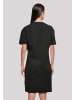 F4NT4STIC Oversized Kleid Ente Magenta in schwarz