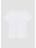 s.Oliver T-Shirt in 0100_weiß