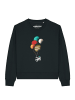 wat? Apparel Sweatshirt Balloon Spaceman in Schwarz