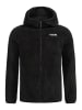 Arctic Seven Winterjacke Arctic Seven Herren Sherpa Fleecejacke mit Kapuze AS413 in Schwarz