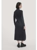 Hessnatur Strick Kleid in schwarz