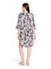 CARTOON Sommerkleid mit Muster in Weiß/Braun