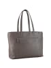 Leonhard Heyden Nizza Shopper Tasche Leder 40 cm in taupe