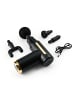 VITALmaxx Mini-Massage Gun 5-tlg. 5V schwarz/gold  Schwarz