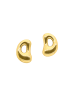 usha WHITE LABEL Women Earrings With Butterfly Clutch in Gold