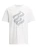 Rocawear T-Shirt in white/silver