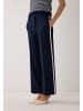 More & More trendige Hose, Galon-Streifen in dark blue