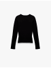 KOTON TSHIRT LS in Schwarz