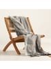 GAMUSI Plaid "ARISA" in Grau