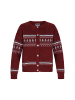 DreiMaster Women Cardigan in burgundy