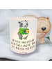Mr. & Mrs. Panda Deko Windlicht Panda Burnout mit Spruch in Transparent