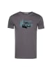 GreenBomb T-Shirt Nature Getaway in Anthracite