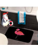 Mr. & Mrs. Panda Badteppich Flamingo Classic ohne Spruch in Schwarz