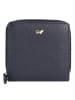Braun Büffel Asti Geldbörse RFID Schutz Leder 10 cm navy