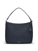 Lazarotti Bologna Leather Schultertasche Leder 27 cm in navy