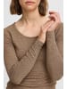 b.young Shirttop BYPOLI LS TSHIRT - 20815316 modisches Shirttop in Grau