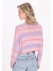 myMo Women Sweater in lilac multicolor