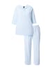 Ulla Popken Pyjama in eismeerblau