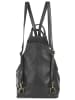 piké Rucksack echt Leder in schwarz