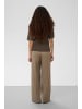Soaked in Luxury Kurzarm-Bluse SLLysandra Regular fit in Morel