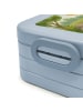 Mr. & Mrs. Panda Brotbox Otter Bauch Design ohne Spruch in Blau Pastell
