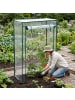relaxdays 2 x Tomatengewächshaus in Transparent - (B)100 x (H)150 x (T)50 cm