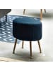 Atmosphera Créateur d'intérieur Loungehocker in blau