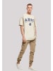 F4NT4STIC T-Shirt Oversized T-Shirt Ahoi Knut & Jan Hamburg in sand