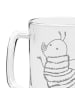 Mr. & Mrs. Panda Gravur Bierkrug Hummel flauschig ohne Spruch in Transparent