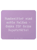 Mr. & Mrs. Panda Mouse Pad Spruch Hundesitter Helden mit Spruch in Lavendeltraum