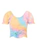 myMo Damen T-Shirt in Blau Mehrfarbig