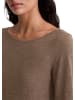 Marc O'Polo U-Boot-Longsleeve regular in shaded brown melange