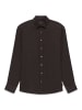 Bugatti Leinenhemd in 90-dunkelbraun