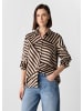 comma Bluse in 89A2_dunkelbraun