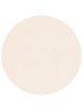 Pergamon Hochflor Super Soft Teppich Silky Rund in Creme
