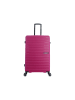 Saxoline Fiesta Trolley TSA Zahlenschloss Spinner 75 cm in fuchsia