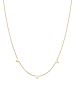 Elli Halskette 925 Sterling Silber Dreieck, Geo in Gold