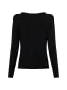 monari Langarmshirt in schwarz