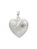 faina Women Heart Motif Pendant in Silver