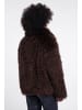RINO&PELLE Outdoorjacke LIAS mit Revers in Coffee Roasted