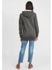 Oxmo Kapuzensweatshirt OXJenny in Grau