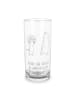Mr. & Mrs. Panda Wasserglas Schildkröte Maus mit Spruch in Transparent